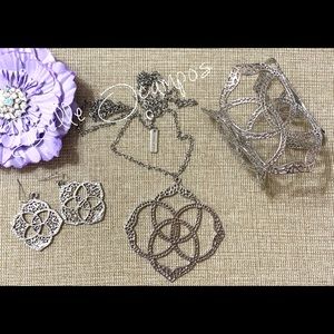 Kendrs Scott Iconic Silver Set